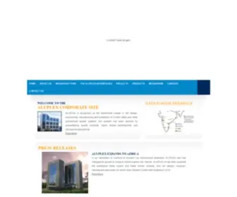 Aluplexindia.com(Aluplex The Leader in Facade Engineering) Screenshot