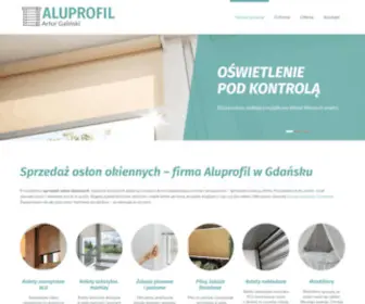 Aluprofil.gda.pl(ALUPROFIL oferuje) Screenshot