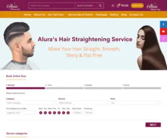 Alurahairbeauty.com(Alura's Hair) Screenshot