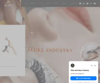 Alureindustry.com(Manufacture of Surgical Instruments) Screenshot