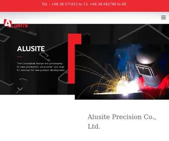 Alusite.net(Alusite Precision Co) Screenshot