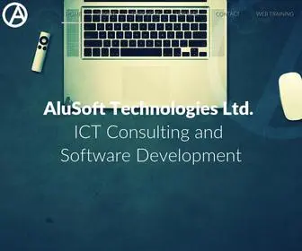 Alusofttechnologies.com(AluSoft Technologies Ltd) Screenshot