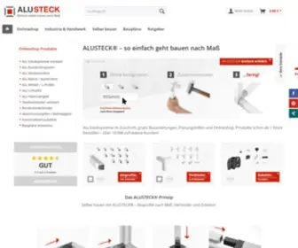 Alusteck.de(Original ALUSTECK®) Screenshot