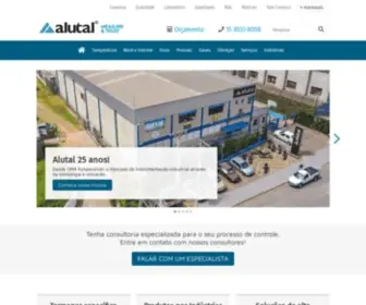 Alutal.com.br(Termopar Alutal) Screenshot