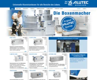 Alutec.net(ALUTEC München) Screenshot