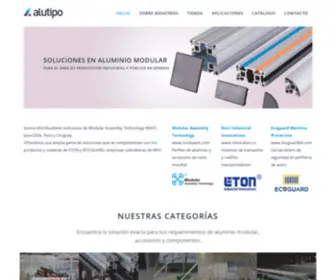 Alutipo.cl(Soluciones en Aluminio Estructural) Screenshot
