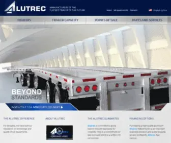 Alutrec.com(Accueil) Screenshot