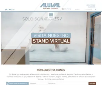 Aluval.com(ALUVAL) Screenshot