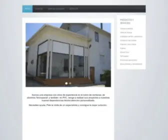 Aluvid.cl(Aluminios y Vidrios) Screenshot
