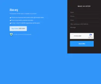 Alux.org(Alux) Screenshot