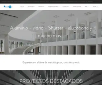 Aluzhersrl.com(Aluzher SRL) Screenshot