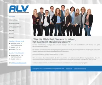 ALV-Steuerberatung.de(ALV Steuerberatung) Screenshot