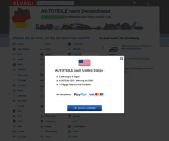 Alvadi.de(Autoteile) Screenshot