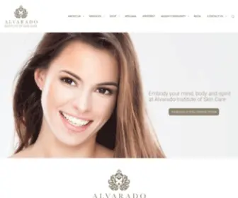 Alvaradoskin.com(Medical Spa San Diego) Screenshot