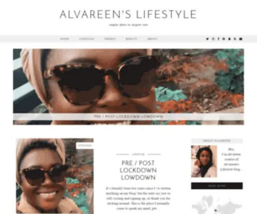 Alvareenslifestyle.co.uk(Alvareen's Lifestyle) Screenshot