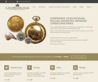 Alvarezdelvalle.com(Álvarez del Valle) Screenshot