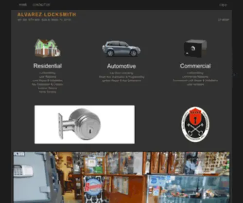 Alvarezlocksmith.com(ALVAREZ LOCKSMITH) Screenshot