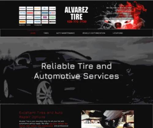 Alvareztiresaz.com(Alvareztiresaz) Screenshot