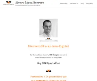 Alvarolopezherrera.com(Álvaro López Herrera) Screenshot