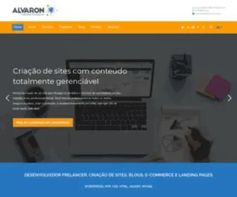 Alvaron.com.br(Desenvolvedor web freelancer) Screenshot