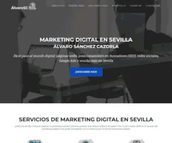 Alvarosc.com(Marketing digital Sevilla) Screenshot