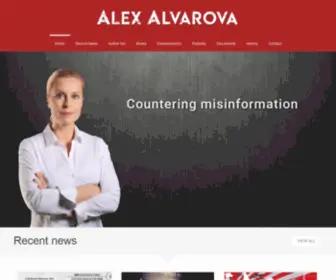 Alvarova.com(ALEX ALVAROVA) Screenshot