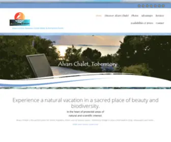 Alvarschalet.com(Alvars Chalet) Screenshot