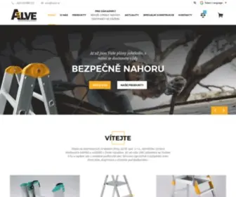 Alve.cz(ALVE spol) Screenshot