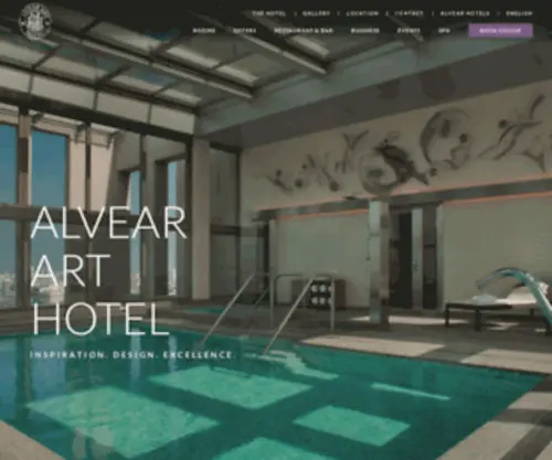 Alvearart.com(Alvear art hotel) Screenshot