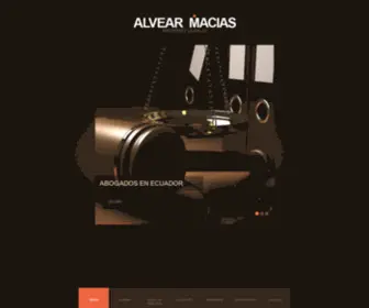 Alvearmlaw.com(Macías) Screenshot