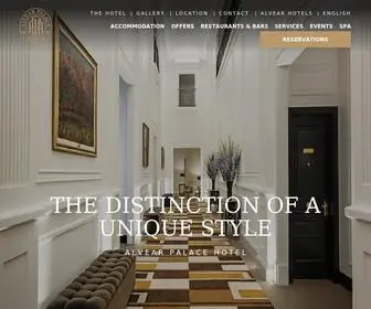 Alvearpalace.com(Luxury Hotel in Buenos Aires. The Alvear Palace Hotel) Screenshot