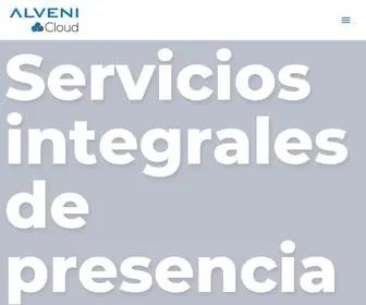 Alvenicloud.com(Servicios de Hospedaje empresarial) Screenshot