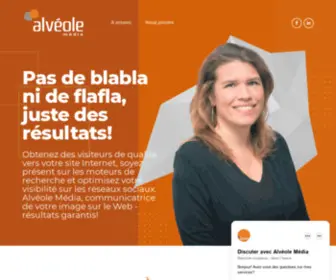 Alveole.ca(Alvéole) Screenshot