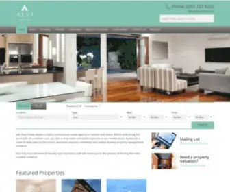 Alvi.com(Alvi Real Estate) Screenshot