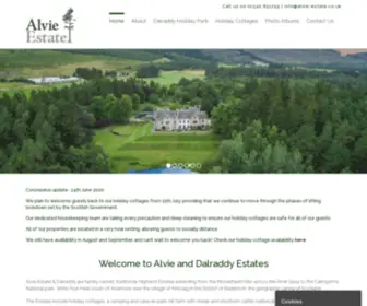 Alvie-Estate.co.uk(Alvie and Dalraddy Estates) Screenshot