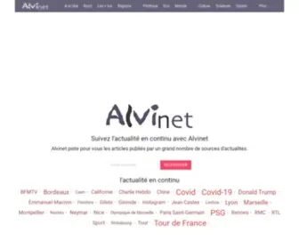 Alvinet.com(Suivez) Screenshot