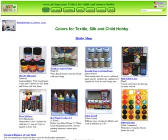 Alvitan.com(Colors for chlid and women hobby) Screenshot