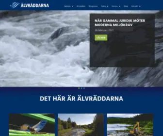 Alvraddarna.se(Älvräddarna) Screenshot
