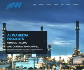 Alwaheedaprojects.com(Al Waheeda Projects) Screenshot