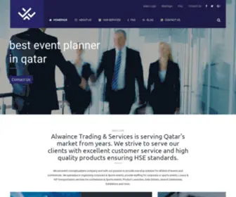 Alwaince.com(We are event conceptualizers company) Screenshot