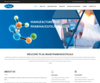 Alwajirpharma.com(Alwajir Pharmaceuticals) Screenshot