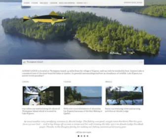 Alwakilodge.com(Alwaki Lodge Fishing VacationsAlwaki Lodge Fishing Vacations) Screenshot