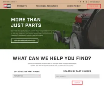 Alwaysachampion.com(Champion Auto Parts) Screenshot
