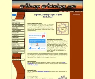 Alwaysastrology.com(Astrology Signs) Screenshot