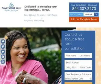 Alwaysbestcarecanada.ca(Always Best Care) Screenshot