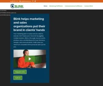 Alwaysblink.com(Blink Marketing Logistics) Screenshot