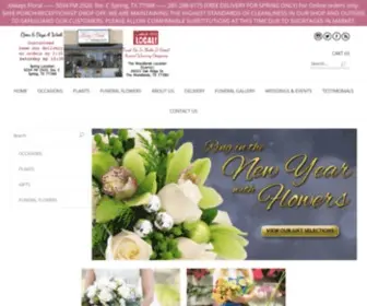 Alwaysfloralspring.com(  Spring Florist) Screenshot