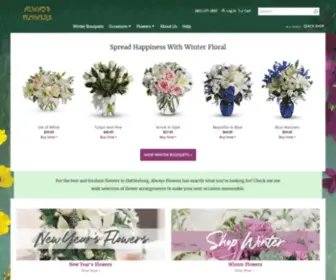 Alwaysflowersofms.com(Hattiesburg Florist) Screenshot