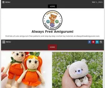 Alwaysfreeamigurumi.com(Always Free Amigurumi) Screenshot