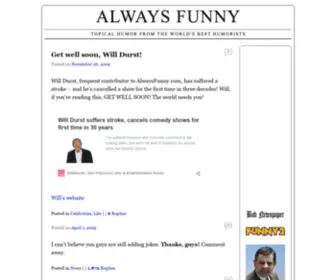 Alwaysfunny.com(Always Funny) Screenshot